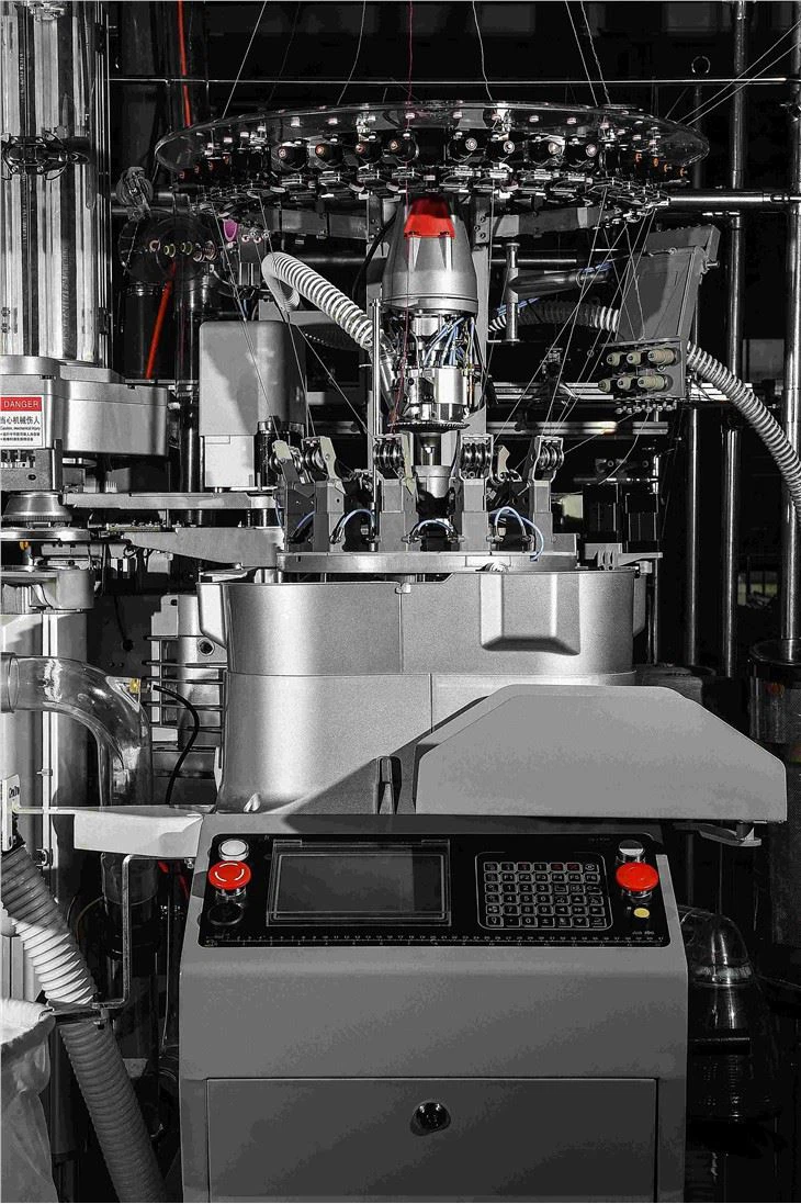 Fully Computerized Single Cylinder Knitting & Sewing Machine